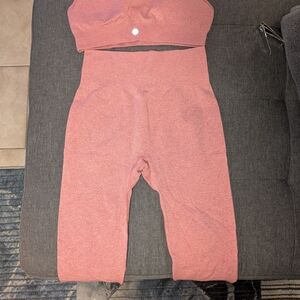 Women's Pink Activewear Set